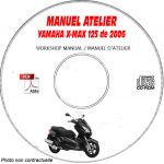 X-MAX 125 2006 Manuel Atelier CDROM YAMAHA