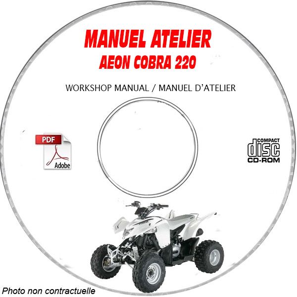 COBRA 220 Manuel Atelier CDROM AEON Anglais