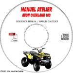 OVERLAND 180 Manuel Atelier CDROM AEON Anglais