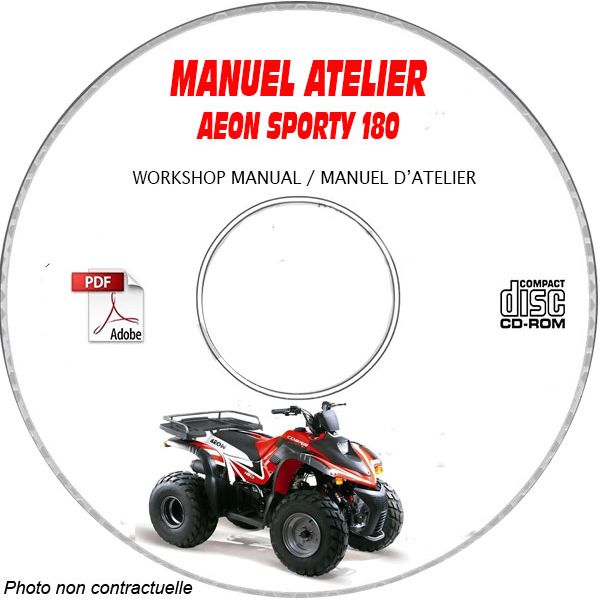 SPORTY 180  Manuel Atelier CDROM AEON Anglais