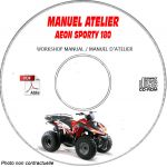 SPORTY 180  Manuel Atelier CDROM AEON Anglais