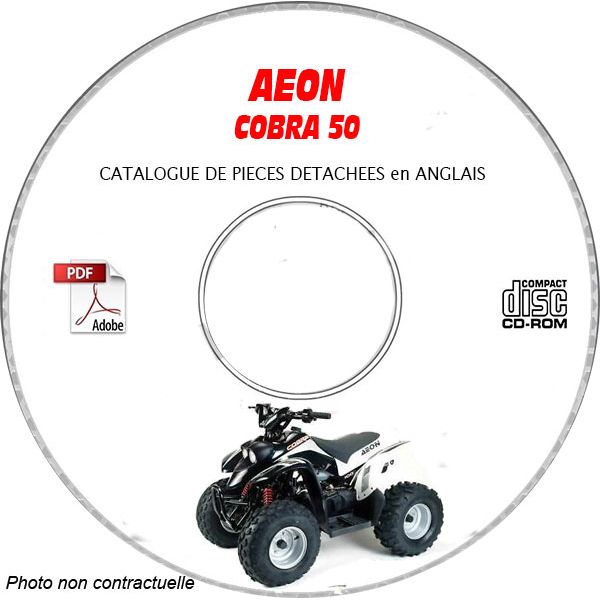 COBRA 50 -01 Catalogue Pièces CDROM AEON Anglais