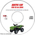650 V2 04 -  Manuel Pieces CDROM ARCTIC-CAT Anglais