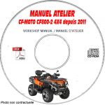 CF800-2 TERRALANDER -11 Manuel Atelier CDROM CF-MOTOS Anglais