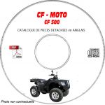 CF500   Catalogue Pieces CDROM CF-MOTO Anglais