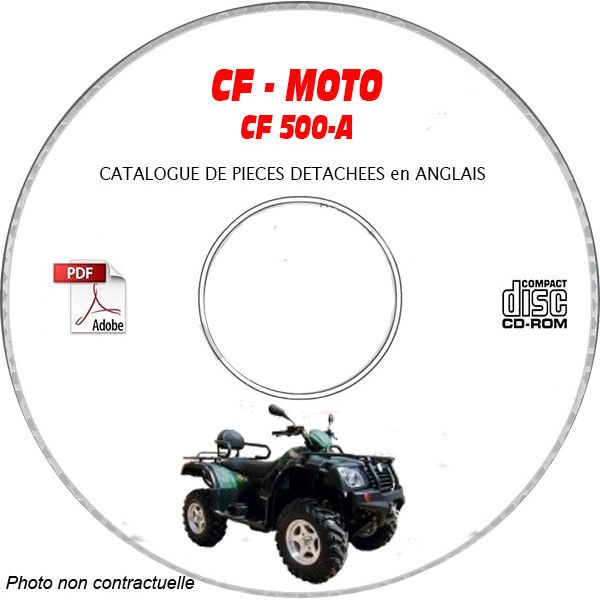 CF500-A2 -06  Catalogue Pièces CDROM CF-MOTOS Anglais
