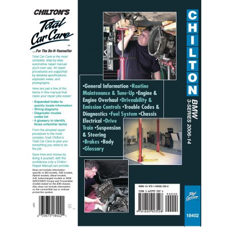 3-Series 06-10 Revue Technique Haynes Chilton BMW Anglais