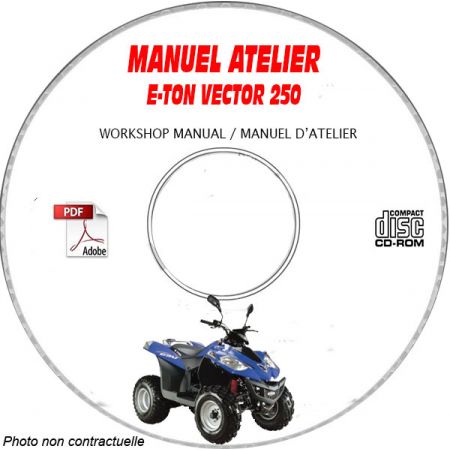 VECTOR 250 Manuel Atelier CDROM E-TON Anglais