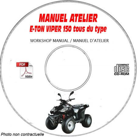 VIPER 150  Manuel Atelier CDROM E-TON Anglais