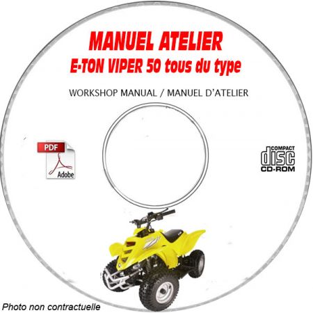 VIPER 50 Manuel Atelier CDROM E-TON Anglais