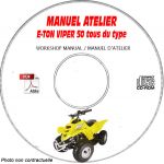 VIPER 50 Manuel Atelier CDROM E-TON Anglais