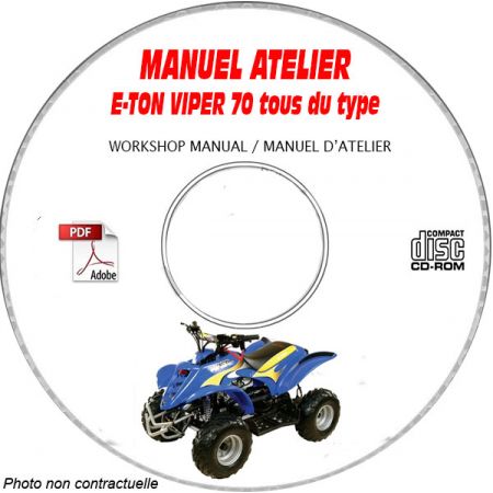 VIPER 70 Manuel Atelier CDROM E-TON Anglais