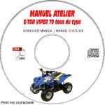 VIPER 70 Manuel Atelier CDROM E-TON Anglais