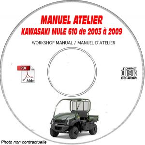 MANUEL D'ATELIER MULE 610 4X4
