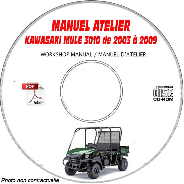 MANUEL D'ATELIER MULE 3010 TRANS 4X4
