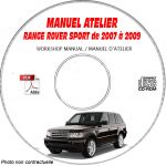 RANGE L320 07-09 - Manuel Atelier CDROM Anglais LAND-ROVER Revue technique