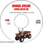 MX'ER 150 Manuel Atelier CDROM KYMCO Anglais