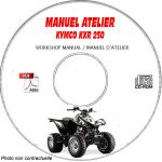 KXR 250 -03 Manuel Atelier CDROM KYMCO Anglais