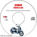 PEOPLE 250 -03 Catalogue Pièces CDROM KYMCO Anglais