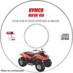 MX'ER 150 -02  Catalogue Pièces CDROM KYMCO Anglais