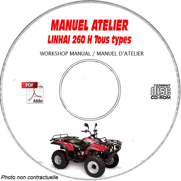 260H Manuel Atelier CDROM LINHAI Anglais