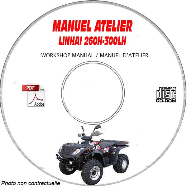 260H-300LH 04- Manuel Atelier CDROM LINHAI Anglais