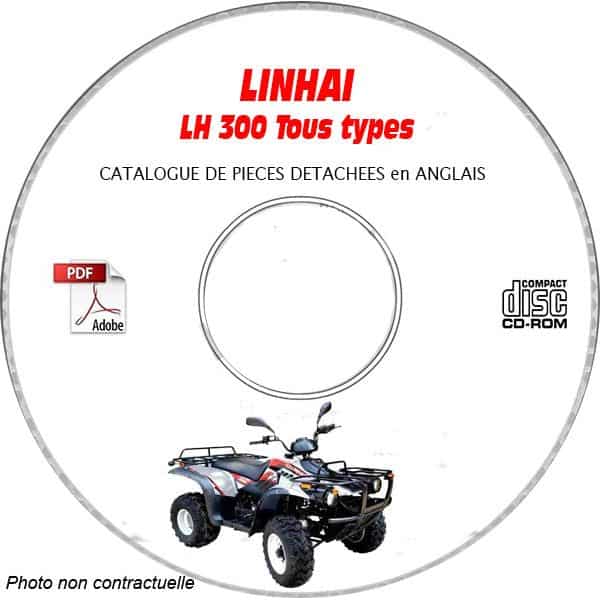 300LH Catalogue Pièces CDROM LINHAI Anglais