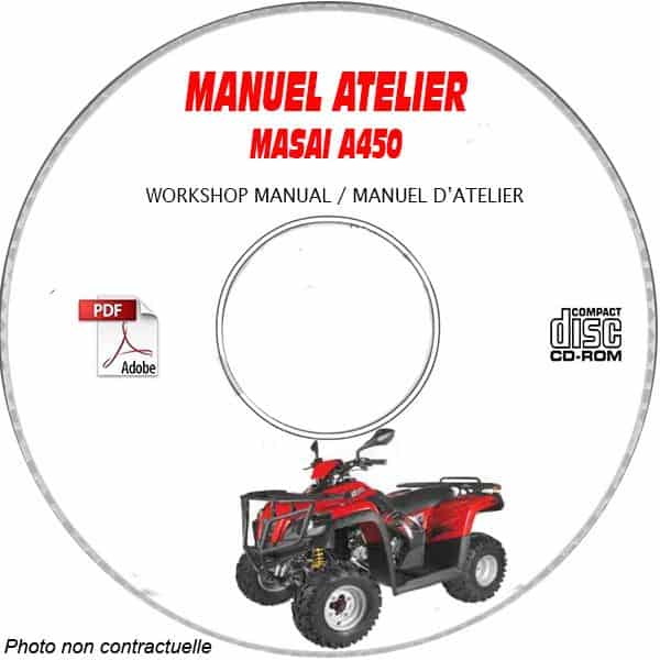 A450 Manuel Atelier CDROM MASAI Anglais