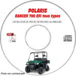 RANGER 700 XP 6X6 Catalogue Pièces CDROM POLARIS Anglais