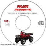 SPORTSMAN 400 -05  Catalogue Pièces CDROM POLARIS Anglais