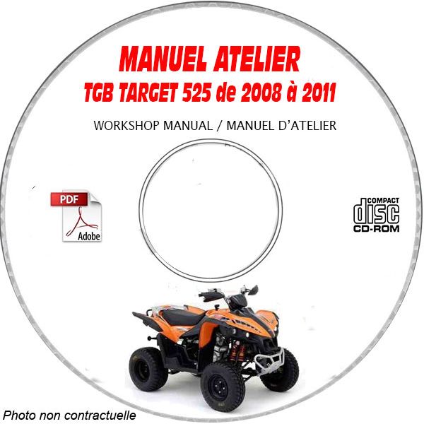 TARGET 525 Manuel Atelier CDROM TGB Anglais