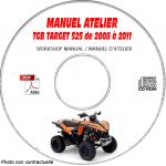 TARGET 525 Manuel Atelier CDROM TGB Anglais