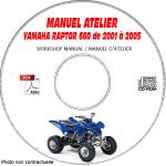 MANUEL D'ATELIER 660 RAPTOR