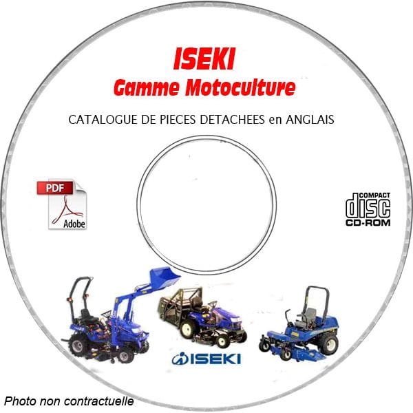 GAMME COMPLETE  Catalogue Pièces CDROM ISEKI