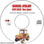 DK40 -  Manuel Atelier CDROM KIOTI anglais