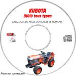 B1610 - Catalogue Pieces CDROM KUBOTA FR
