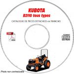 B2110-DS - Catalogue Pieces CDROM KUBOTA FR