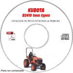 B2410 - Catalogue Pieces CDROM KUBOTA FR