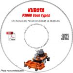 F3060 -06 Catalogue Pieces CDROM KUBOTA FR