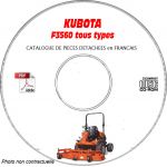 F3560 -06 Catalogue Pieces CDROM KUBOTA FR