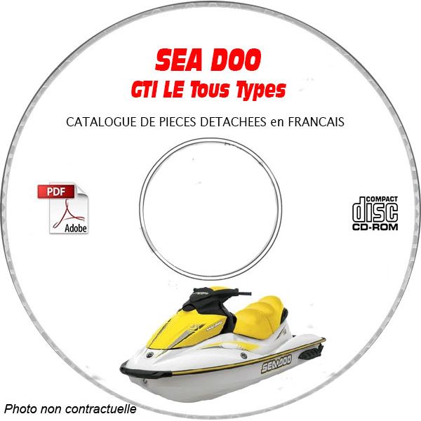 GTI LE 2003 Catalogue Pièces CDROM SEA-DOO FR
