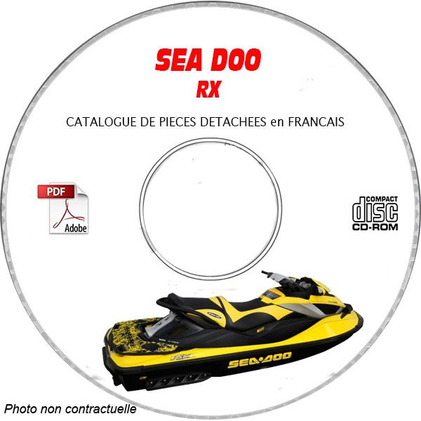 RX DI 2003 Catalogue Pièces CDROM SEA-DOO FR