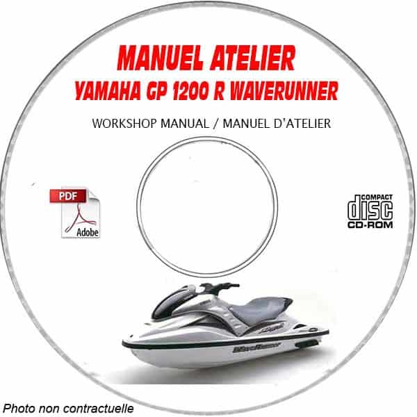 GP 1200R WAVERUNNER Manuel Atelier CDROM YAMAHA Revue technique