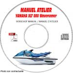 XLT 800 WAVERUNNER 02  Manuel Atelier CDROM YAMAHA Revue technique
