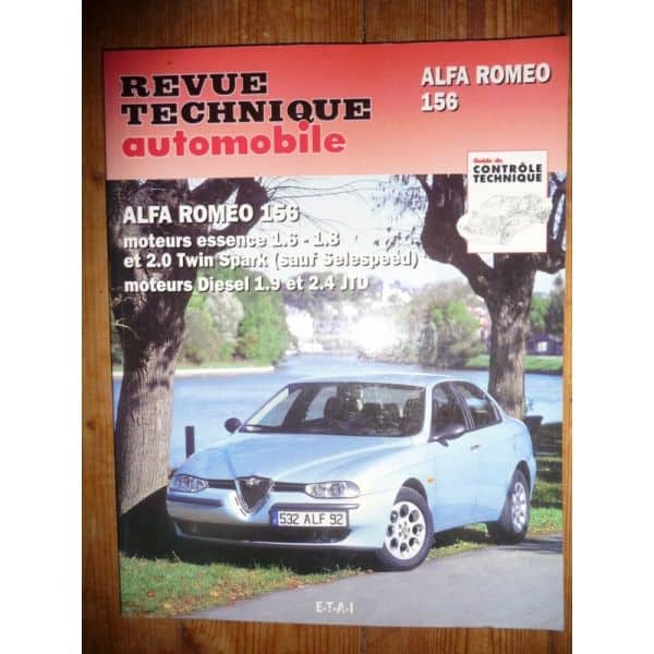 156 Revue Technique Alfa Romeo