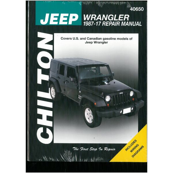 Wrangler Petrol 87-11 Revue Technique Haynes Chilton JEEP Anglais