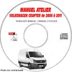 CRAFTER 06-11 -  Manuel Atelier CDROM VW Anglais