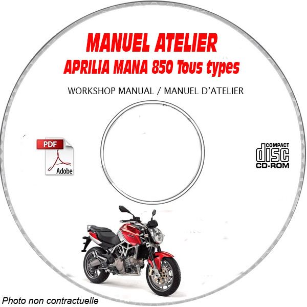 NA 850 MANA -07 Manuel Atelier CDROM APRILIA FR