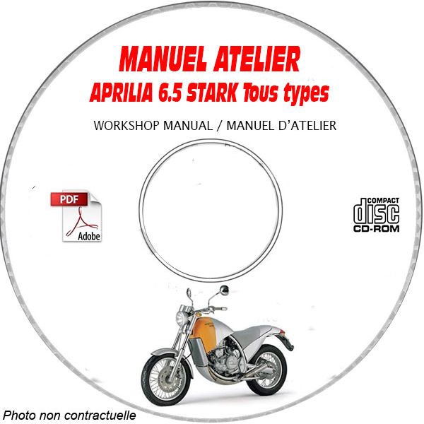 6.5 STARCK -98 Manuel Atelier CDROM APRILIA Anglais