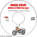 6.5 STARCK -98 Manuel Atelier CDROM APRILIA Anglais